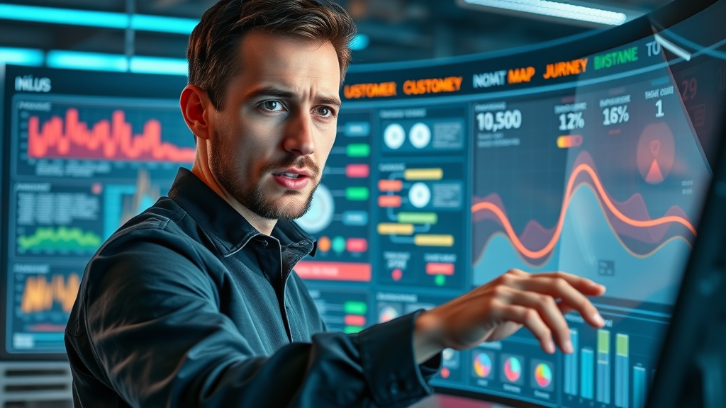 tech-savvy marketer configuring behavioral triggers in email campaign optimization