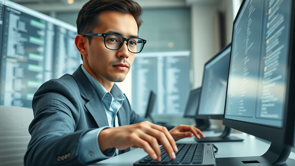 email marketing best practices professional updating email list hygiene in organized workspace