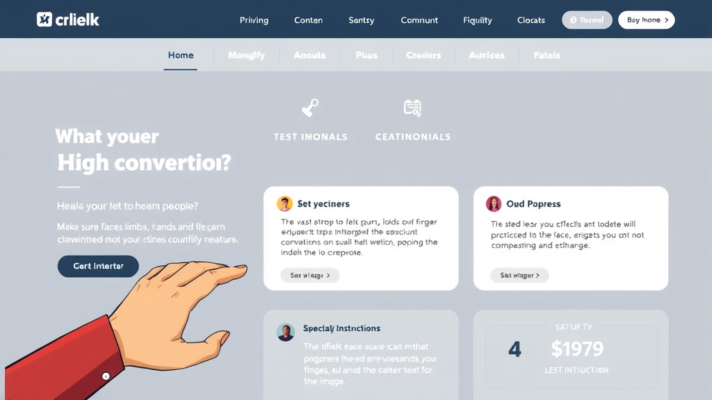 high converting web page design for conversion rate optimization