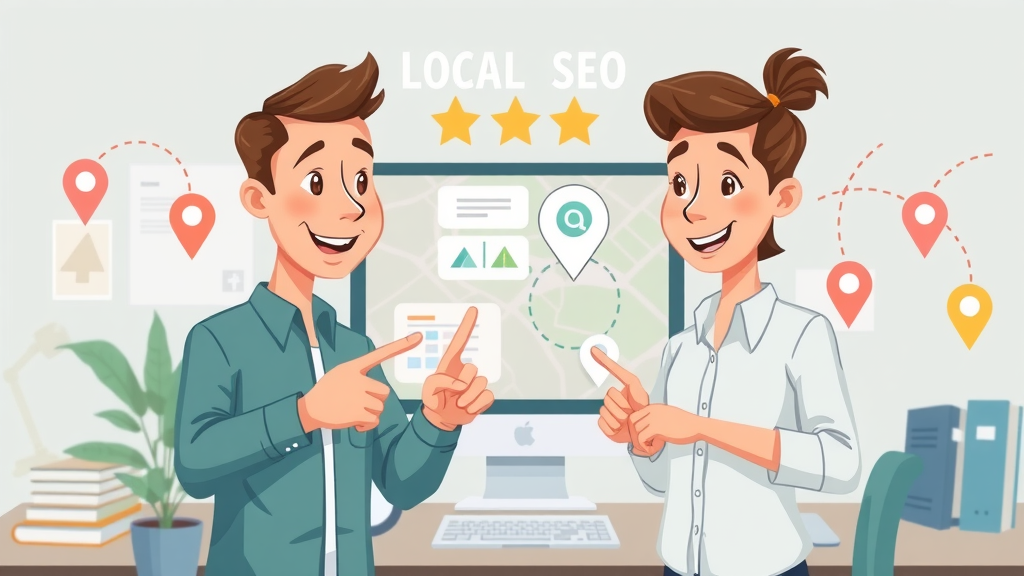 infographic local seo process foundations google business listing ranking maps