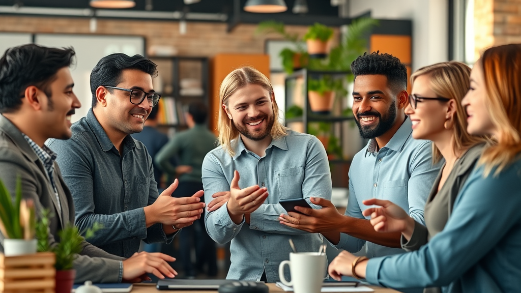 diverse industry professionals collaborating on brand positioning strategies
