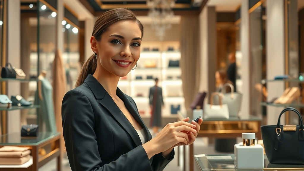 sophisticated brand personality luxury boutique poised luxury products
