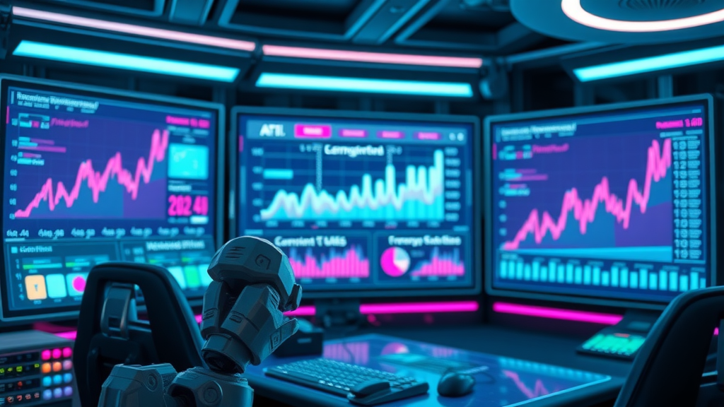 futuristic ai-powered digital marketing retargeting campaigns interface