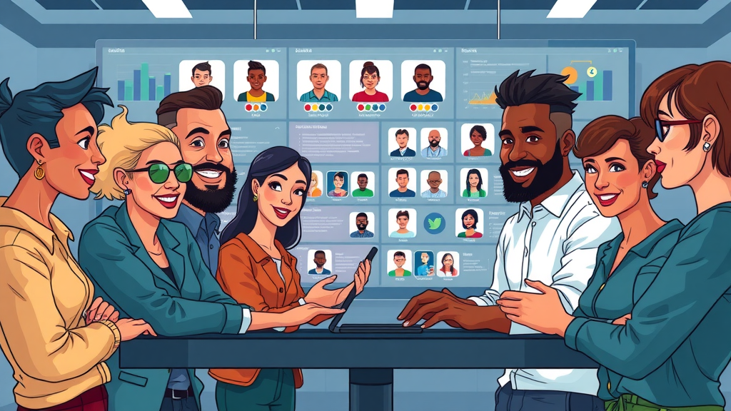 advanced customer segmentation with machine learning in marketing - avatars and data clusters