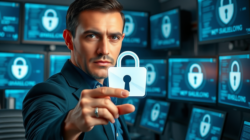 responsible marketer securing sensitive email data - privacy in email campaign optimization