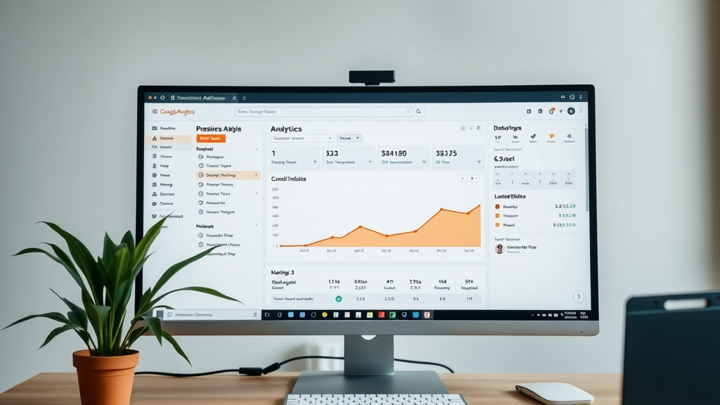 user-friendly Google Analytics dashboard for online ad analytics