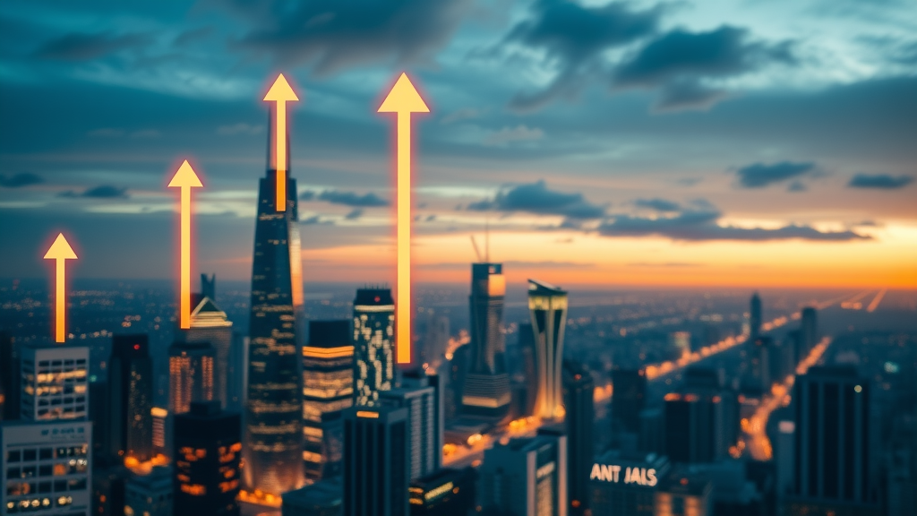 expanding digital city symbolizing scalable hosting and business growth