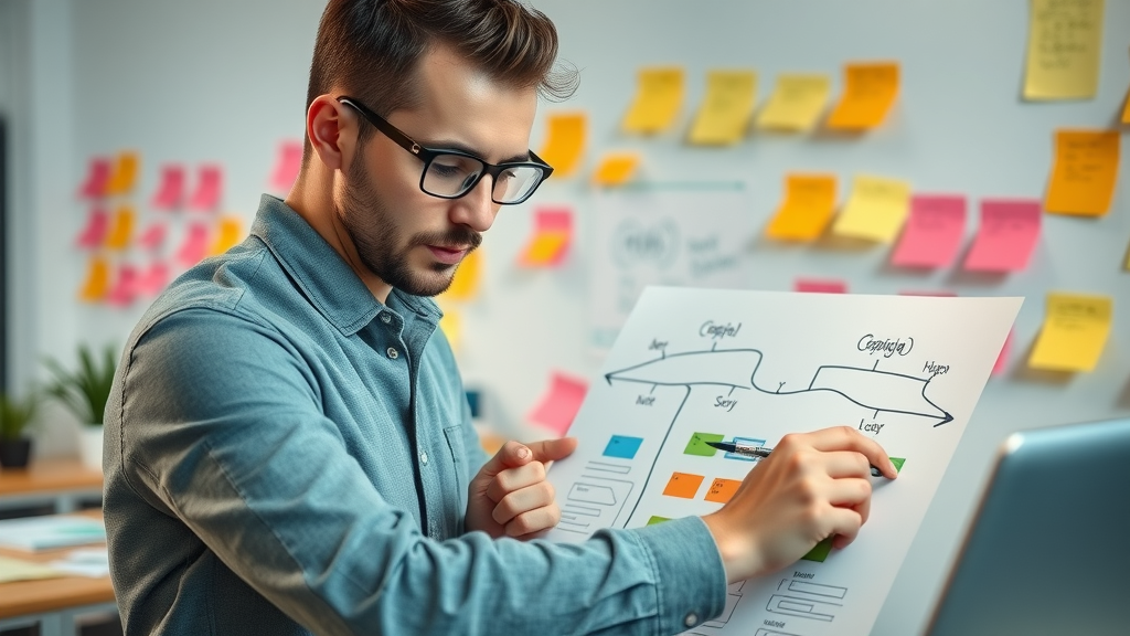 creative UIUX designer at work conversion rate optimization