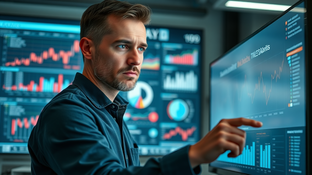 email marketing best practices data-driven marketer analyzing email analytics dashboard