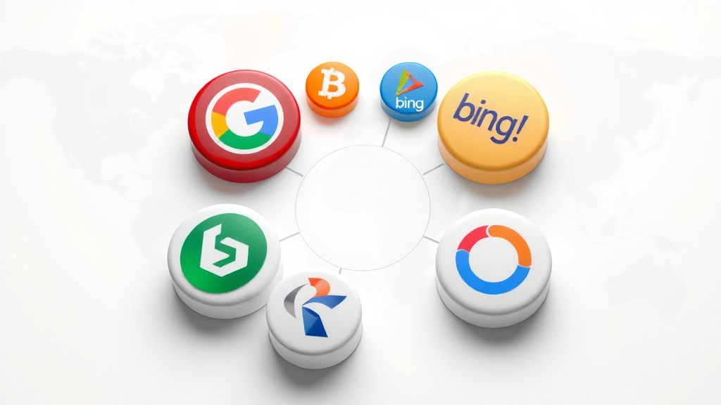 popular search engine comparison Google Bing Yahoo Baidu Yandex