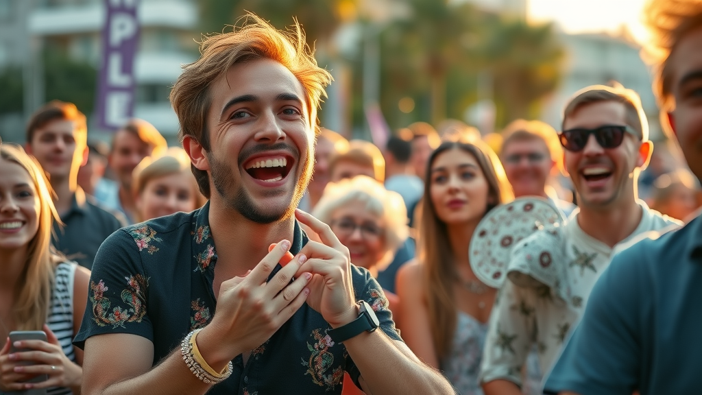 Marketer interacting with audience in a humanized paid social campaign | paid social campaigns, brand storytelling, social media marketing