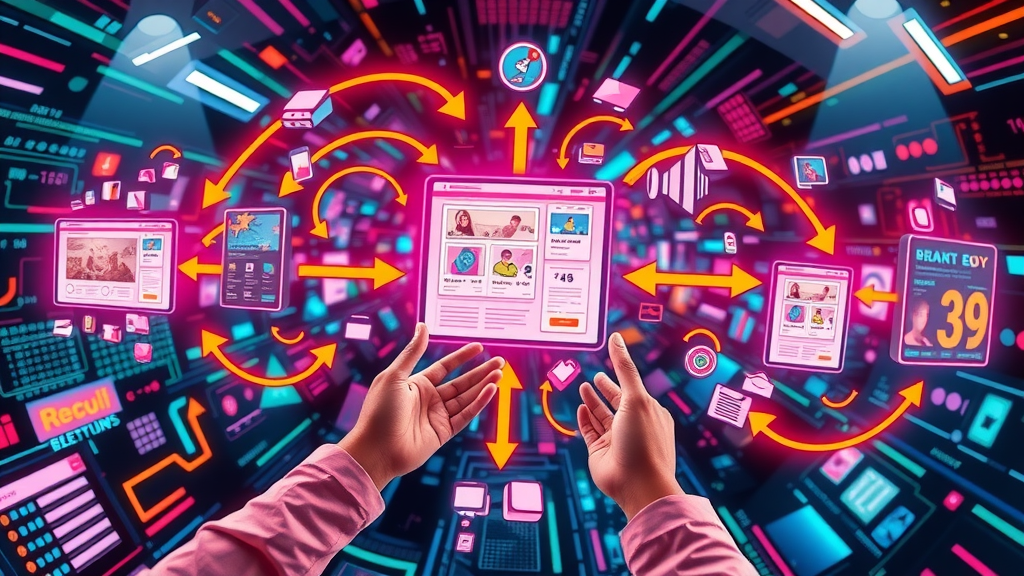 dynamic retargeting ads algorithm morphing content match user profile