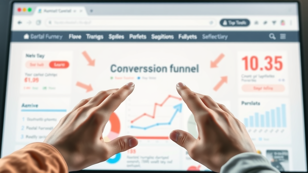 conversion funnel journey user journey website interface inviting design