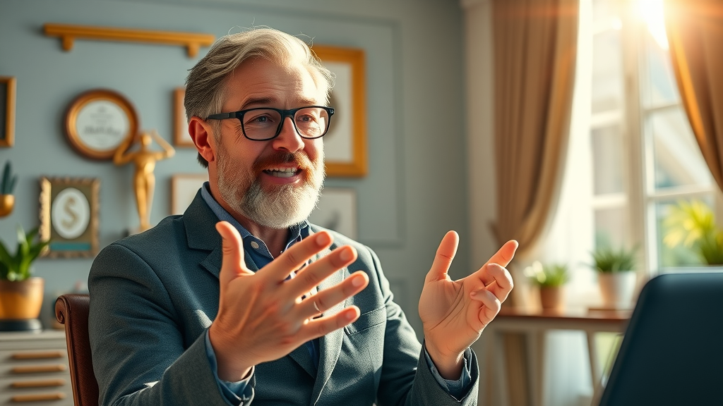 industry influencer delivering social proof testimonial for sales funnel optimization