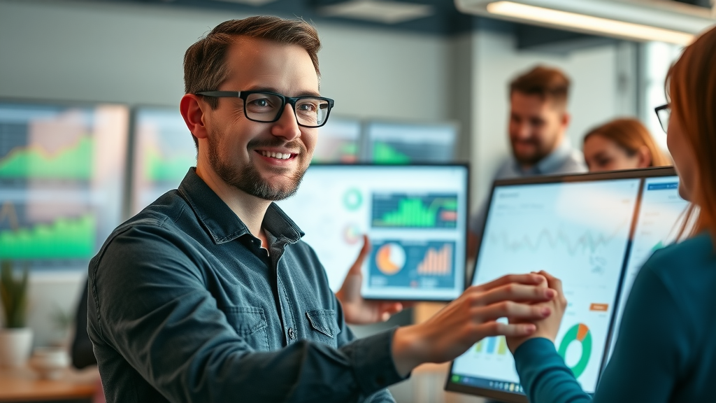 lead nurturing customer success manager guiding team with marketing automation