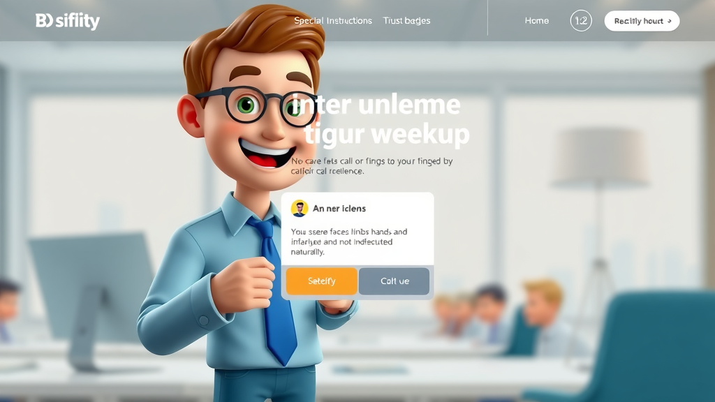 vibrant landing page mockup conversion rate optimization