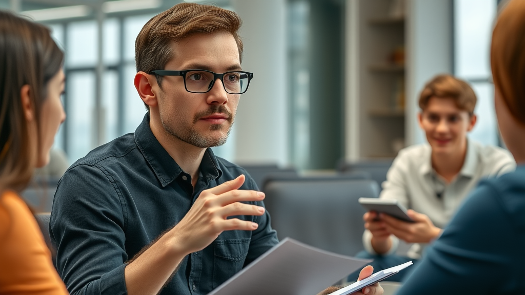 dedicated ux researcher conducting user interviews for user research and ux research