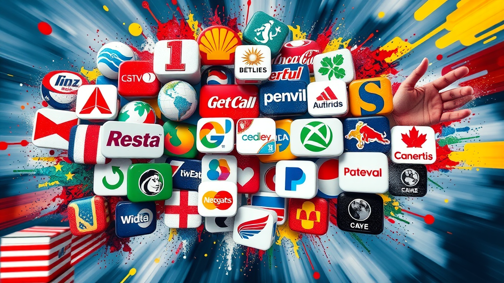global brand logos, expressive elements, brand voice examples
