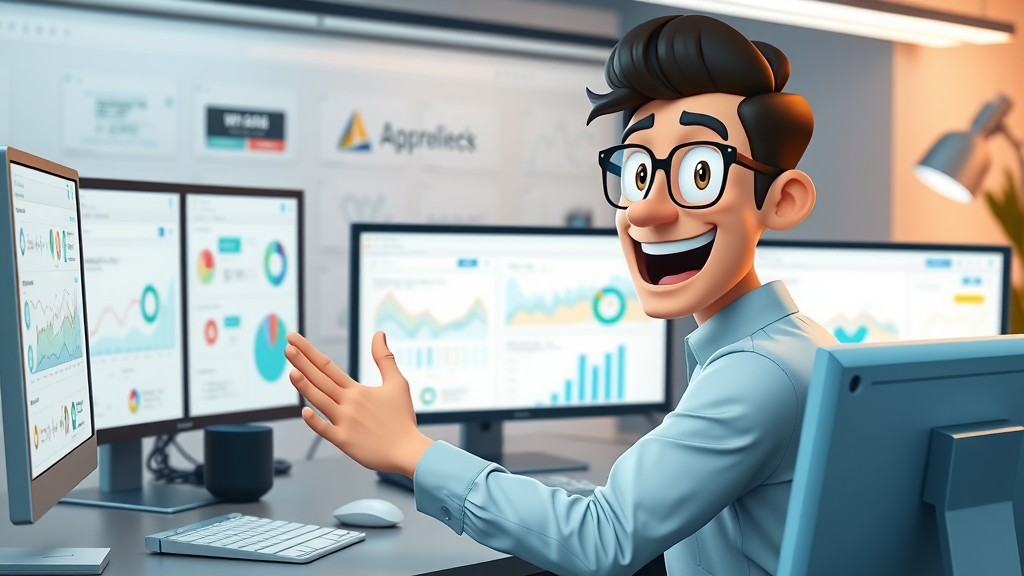 dashboard of top social media lead generation tools in action