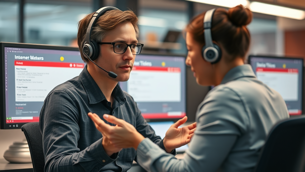 customer feedback agent assisting frustrated customer negative feedback empathy