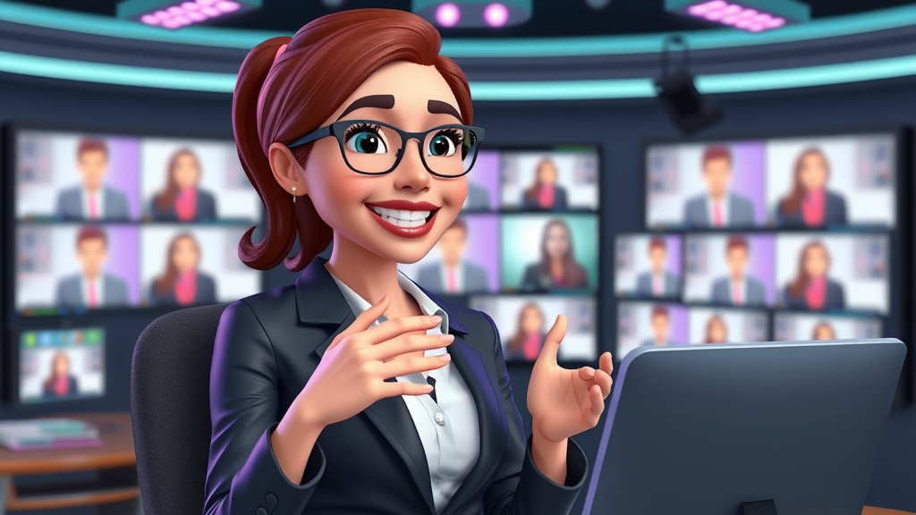 lead generation strategies businesswoman webinar online audience campaign virtual studio