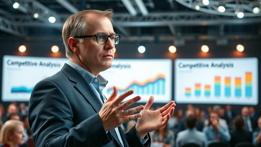 expert competitive analysis speaker at business conference