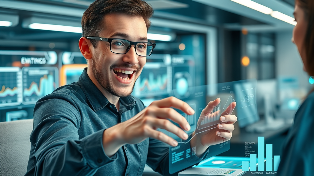 innovative marketer using dynamic content for email campaign optimization