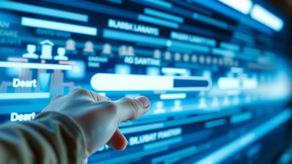 modern website interface illustrating page speed and user experience for seo strategies