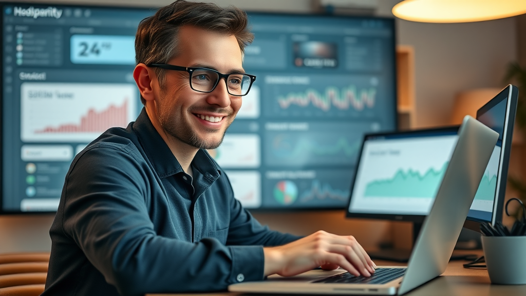 lead generation strategies email marketing campaign dashboard focused professional workspace quality leads