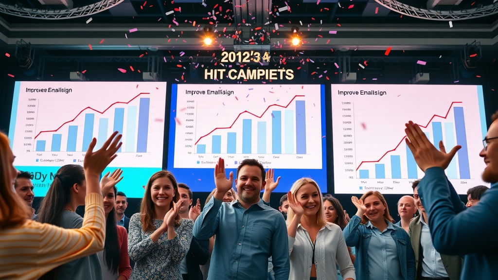 email marketing analytics real world campaign examples performance charts