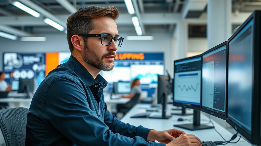 professional digital marketer analyzing retargeting ad performance data for retargeting best practices