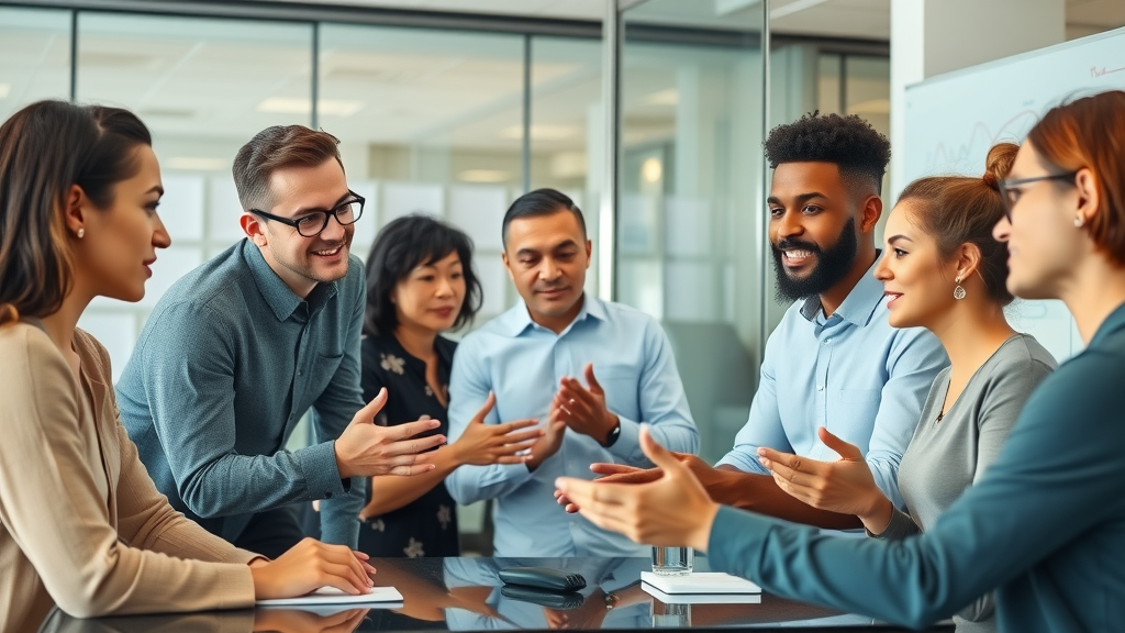 modern professional branding agency meeting for brand positioning