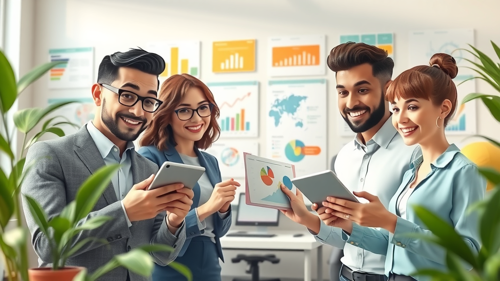 competitor analysis multinational marketing team collaborative workspace