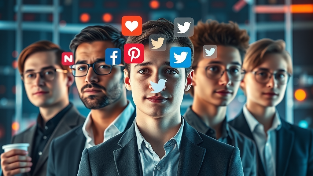 social media platform logos collage for lead generation