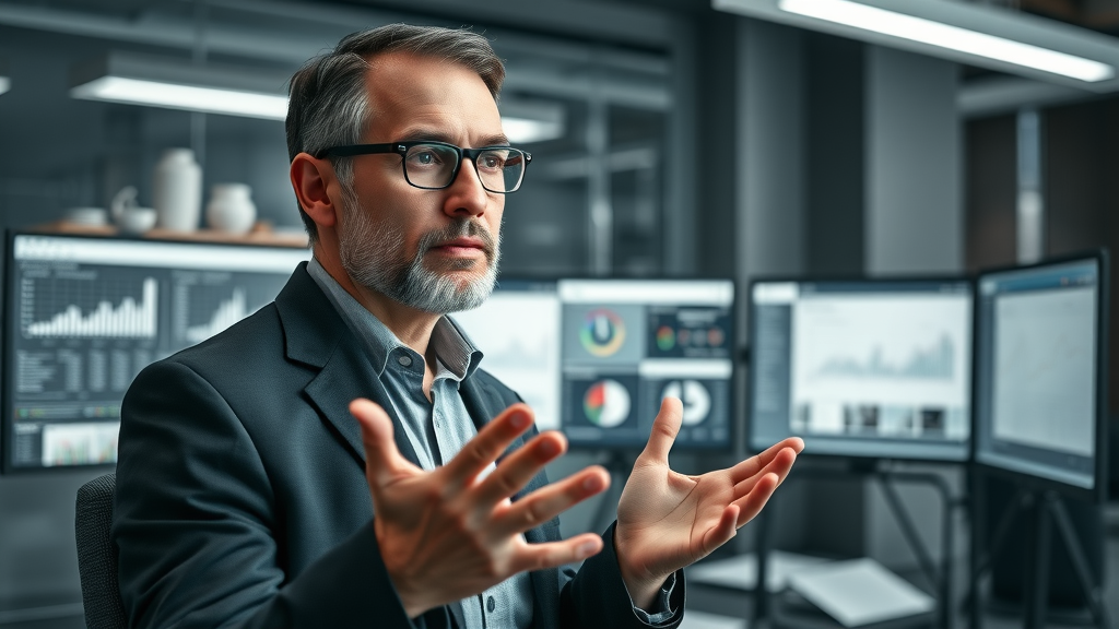 cro expert providing advice in modern workspace conversion rate optimization tips