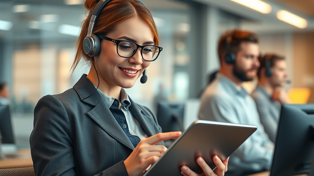 customer feedback inspiring support agent listening to customer