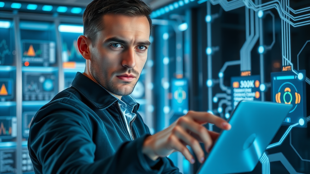 IT specialist integrating marketing data systems for automation and personalization