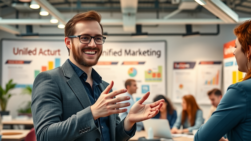 brand manager establishing brand awareness through inbound marketing messaging